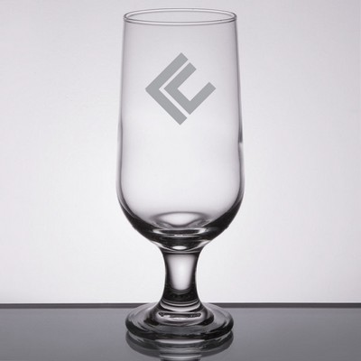 Deep Etched or Laser Engraved Libbey® 3728 Embassy 12 oz. Stemmed Pilsner Glass