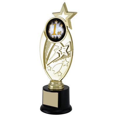 Top Star Medal - "Or " Holder, Award Trophy, 9"