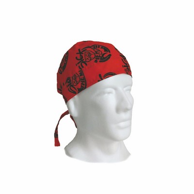 Skull Cap with Tie-Back