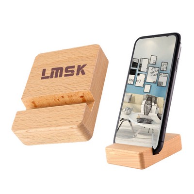 Wood Cell Phone Holder