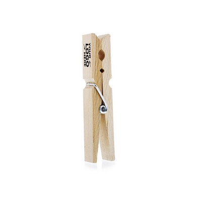 Large Wooden Clothespin