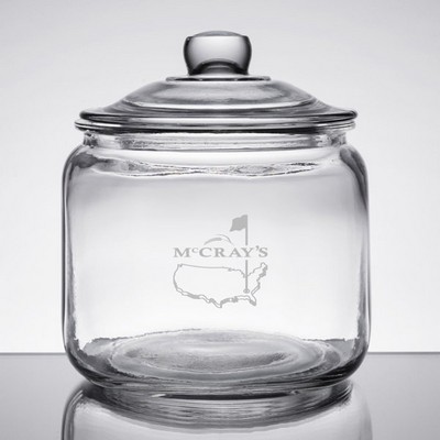 Choice 0.75 Gallon Glass Jar with Lid