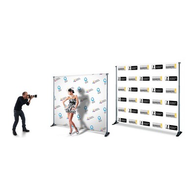 8'x8' Backdrop Step & Repeat Banner Stand