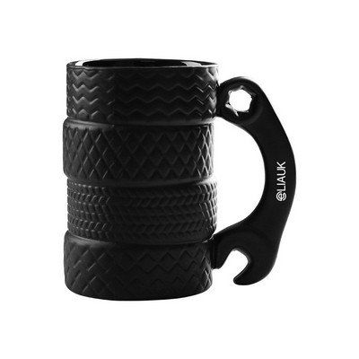 Tire Coffee Tea Ceramic Mug