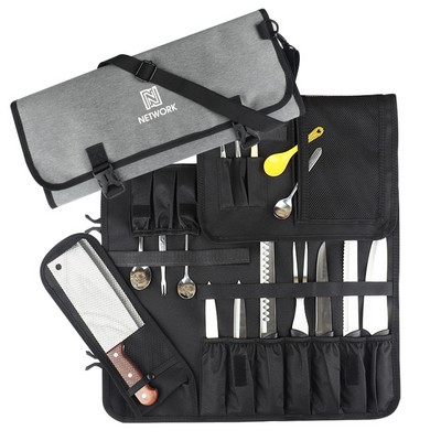 Travel Knife Roll Pouch Storage Bag