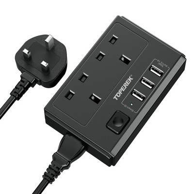 Surge Protector Power Strip w/USB Charging Ports