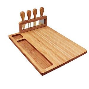 Natural Bamboo Cutting Board Set