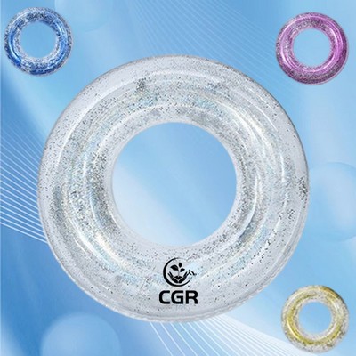 Sequin Inflatable Swim Ring