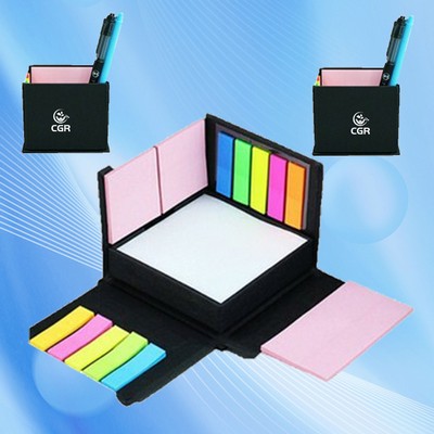 Stationery Box with Creative Sticky Notes for Office