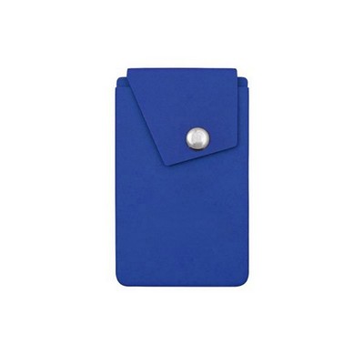 Convenient Silicone Snap Phone Wallet