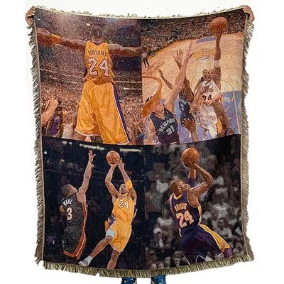 50" x 60" Sublimation Woven Tapestry 500 GSM