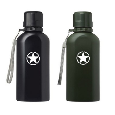 Cadet Stainless Steel Strapped Water Bottle - Singlw Wall, 23 oz.