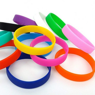 Adult Debossed Silicone Wristband