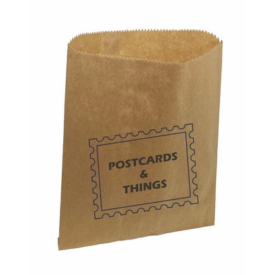 Kraft Notion Bag, 2C1S (7"X10")