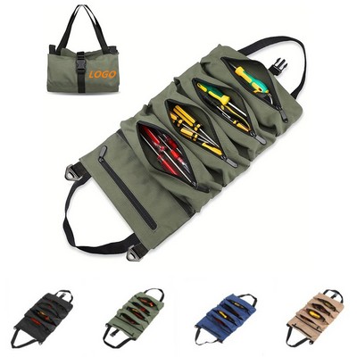 Multi Purpose Canvas Hanging Tool Organizer For Car