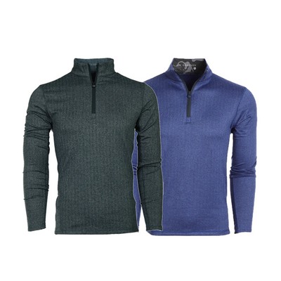 Greyson® Herringbone Tate Quarter Zip