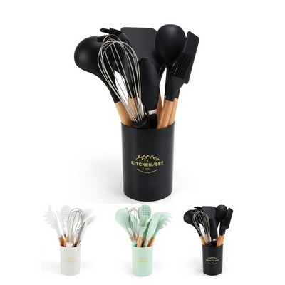 10 Piece Silicone Kitchenware Cooking Utensil Set(Free Shipping)