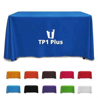 Full Color Flat Custom 6' Table Cover