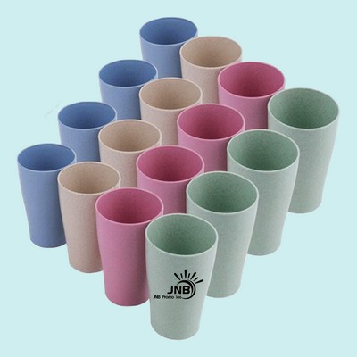 Durable Wheat Straw Drinking Cups for Kids and Adults