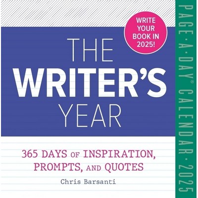 The Writer's Year Page-A-Day® Calendar 2025 (365 Days of Inspiration, Prom