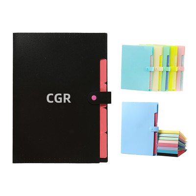 Letter A4 Paper Expanding File Folder Pockets Accordion Document Organizer