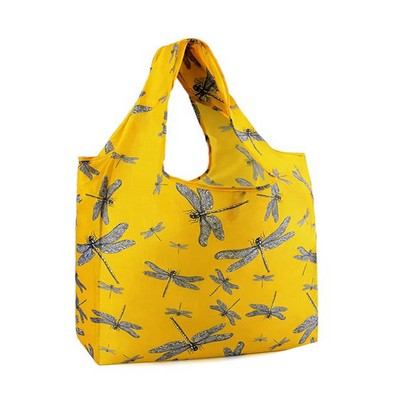 Full Color Polyester Foldable Tote Bag