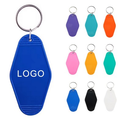 Plastic Hotel Keychain