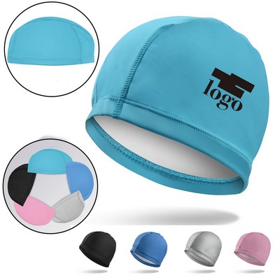 Pu Coated Waterproof Swimming Cap