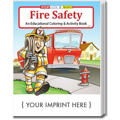 Fire Safety Coloring Book Fun Pack