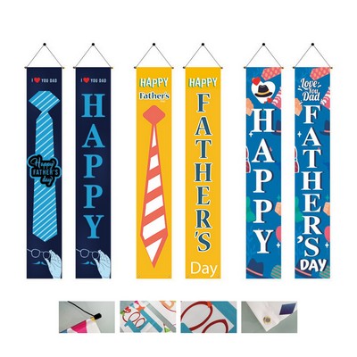 Full Color Door Decorative Hanging Banner Flag