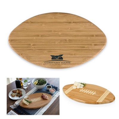 Football Bamboo Cutting Board