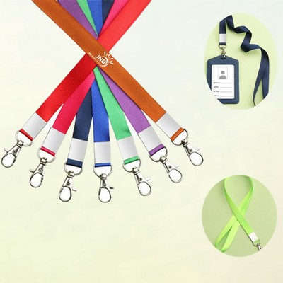 ID Card Holder Nylon Lanyard