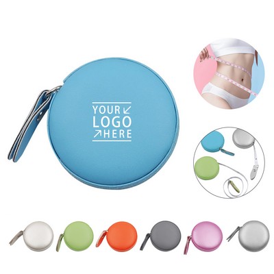 Round PU Leather Measuring Tape