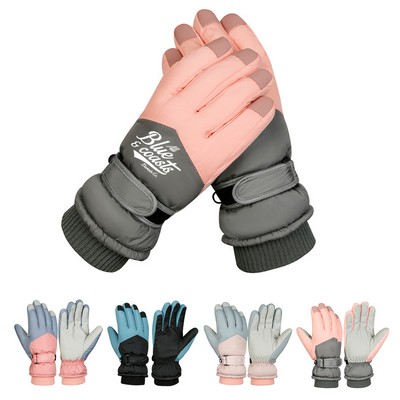 Snowboard Warm Touchscreen Gloves