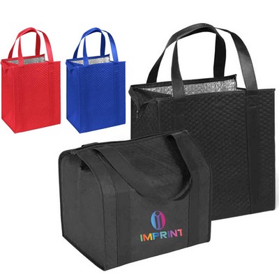 13"W x 10"D x 15"H Insulated Shopping Bag