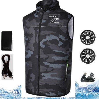 Cooling Vest With Camouflage Color