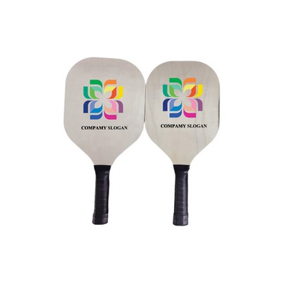 Wooden Outdoor Pickleball Paddles Set