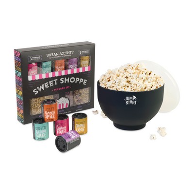 Sweet Celebration Popcorn Party Gift Box - Black