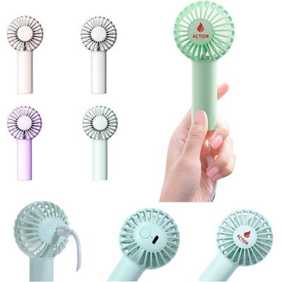 Handheld Rechargeable Mini Fan