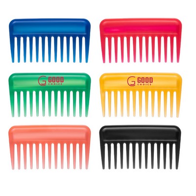 Wide-tooth Thickened Curling Comb