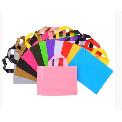 Soft Handles Plastic Shopping Bags-0.16mm