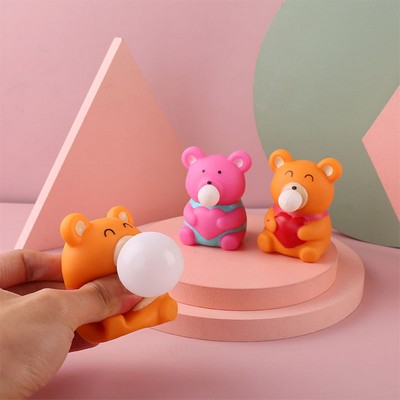 TPR Bear Bubble Stress Relief Toy