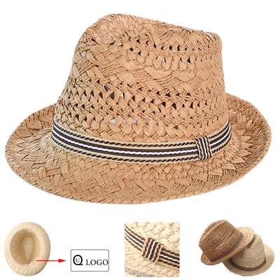 Kid'S Summer Sun Protective Straw Hat