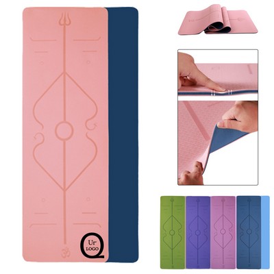 Yoga Mat W/ Alignment Line