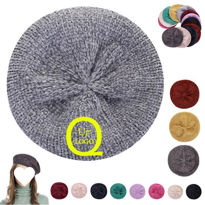 Knitted Beret Hat