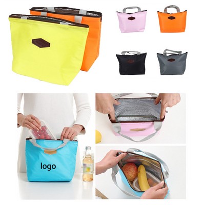 12" Foldable Waterproof Oxford Cloth Picnic Insulation Cooler Bag