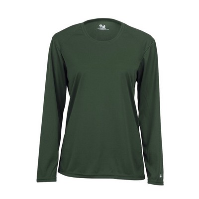 Badger Sport B-Core Womens Long Sleeve Tee