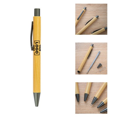 Eco-Friendly Bamboo Ballpoint Pen