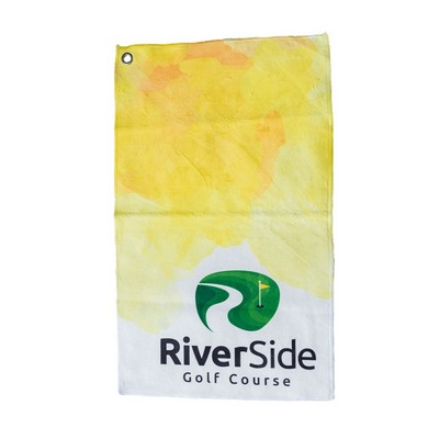 Microfiber Plush Golf Towel with Carabiner