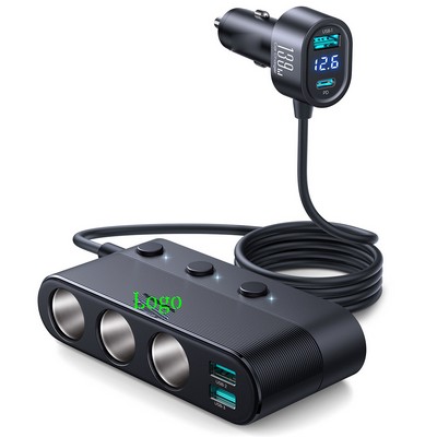 7-Port Car Charger Adapter